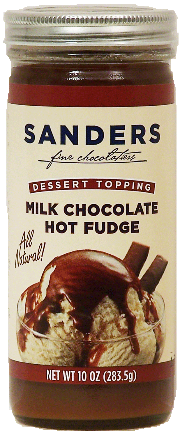 Sander's  milk chocolate hot fudge dessert topping Full-Size Picture